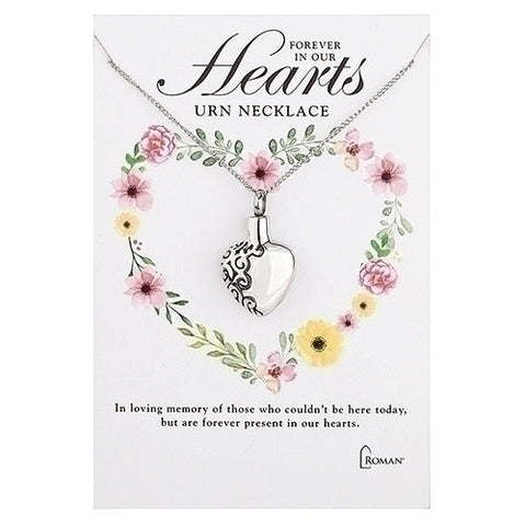 HEART URN NECKLACE