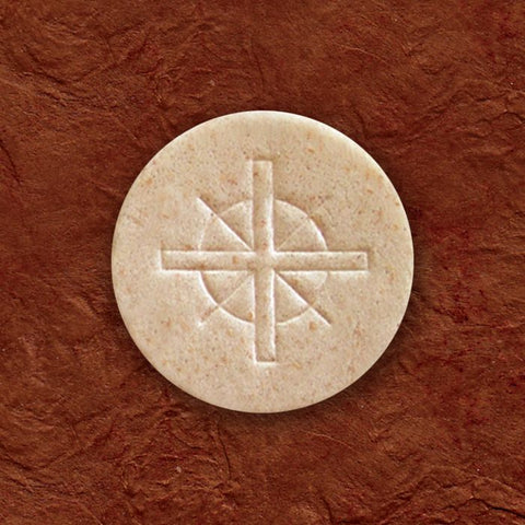 Altar Bread 1-1/2" Diameter with Elaborate Cross CH-2 -  - Patrick Baker & Sons