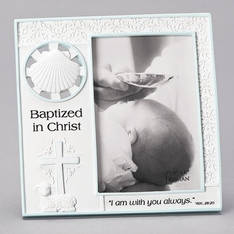 44998 BAPTISM BOY FRAME