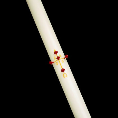 Plain/Blank Cathedral Paschal Candle- CALL TO ORDER
