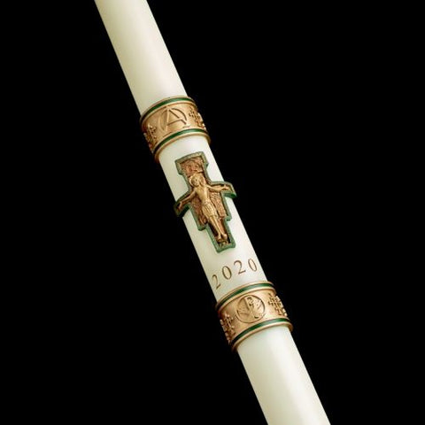 Cross of St Francis Cathedral Paschal Candles-CALL TO ORDER