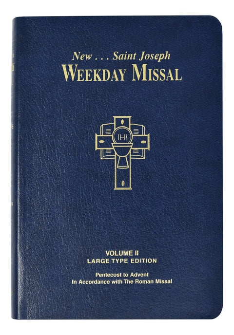 St. Joseph Weekday Missal, Volume II (Large Type Edition) Pentecost To Advent