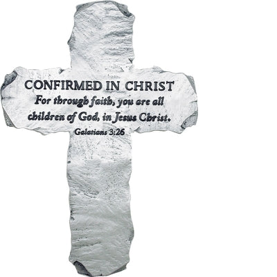 MSC113 CONFIRMATION SLATE MESSAGE CROSS GIFT BOXED