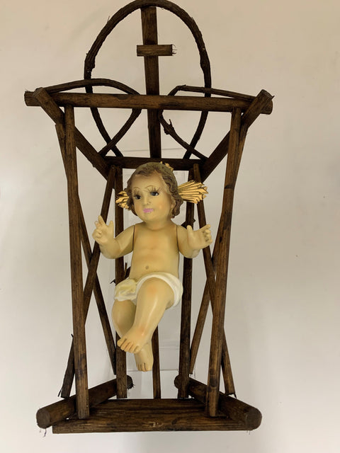 Infant Jesus with Crib
