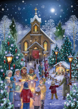 Midnight Mass Christmas Card/Boxed
