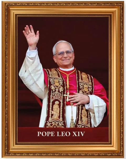 131-567B Pope Leo XIV Print