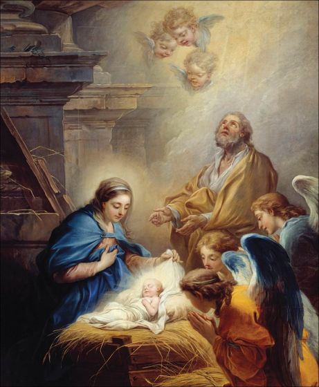 2935  Christmas  Adoration of Angels  Bulletin Pack of 100// limited quantity