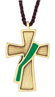 482-G DEACONS CROSS GREEN SASH