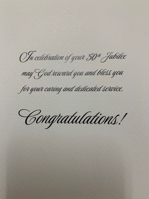 89004   50TH JUBILEE CARD