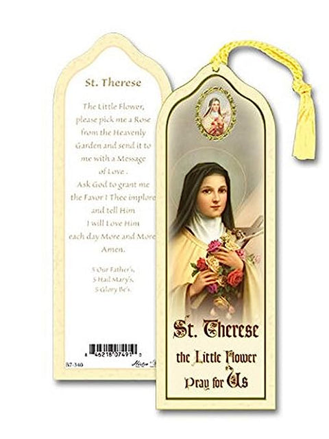B7-340 ST THERESE BOOKMARK