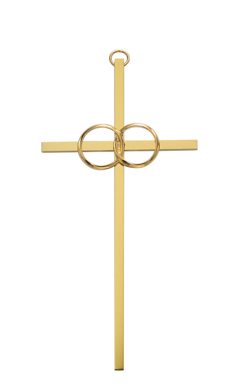 71-44801  8" CANA CROSS GOLD