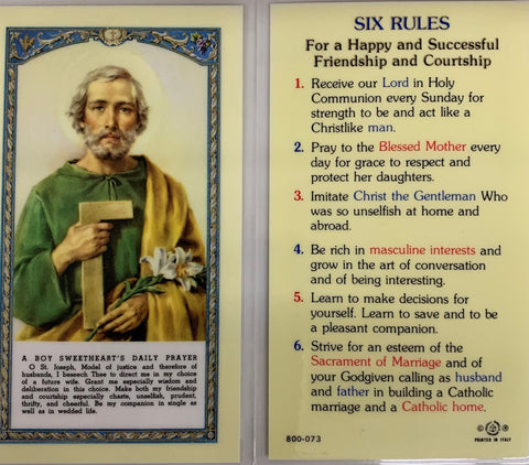 800-073 SIX RULES / MEN