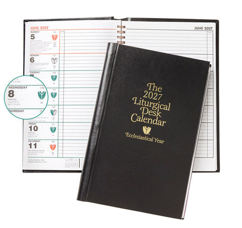 LDC27 Hardcover Liturgical Desk Calendar  2027
