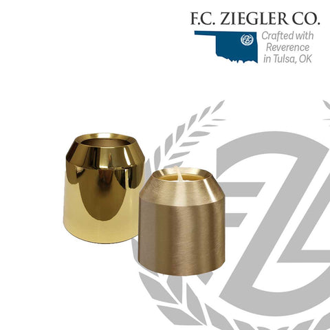 ZZ02804H  Brass Follower  fits  1-3/16, 1-7/32, 1-1/4