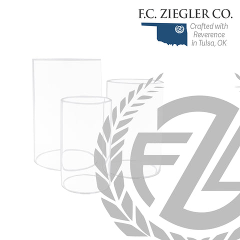 ZZ02804D  Replacement Deflector Glass ONLY fits 1-3/16, 1-7/32, 1-1/4
