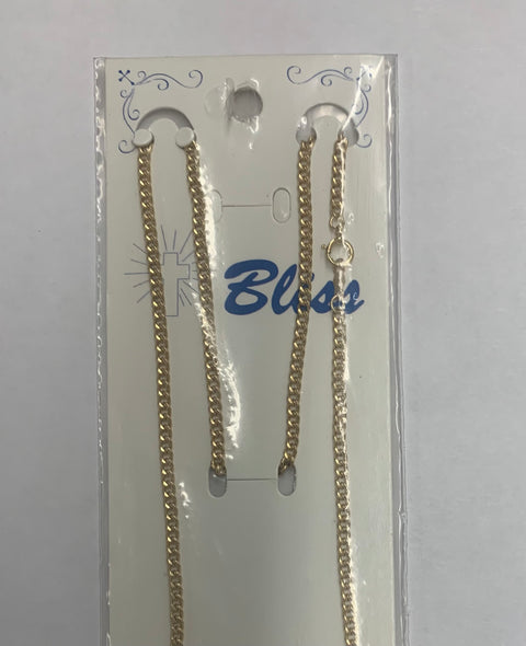 c10gf18 goldfilled 18" chain