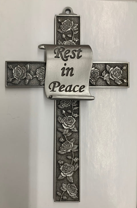 JC-701-E  REST IN PEACE CROSS