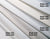 430/431 Front Wrap Alb, Natural Flax Beige and Polyester Abbey Weave  See Color Chart