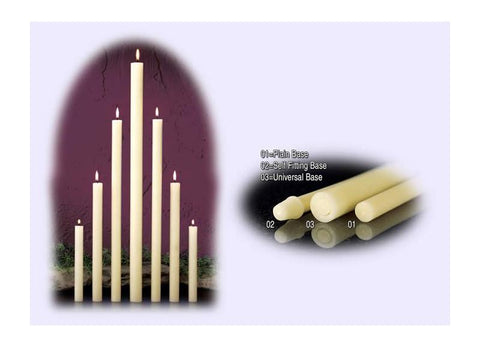 30203 1-1/2 x 17" 51% Beeswax Universal Base