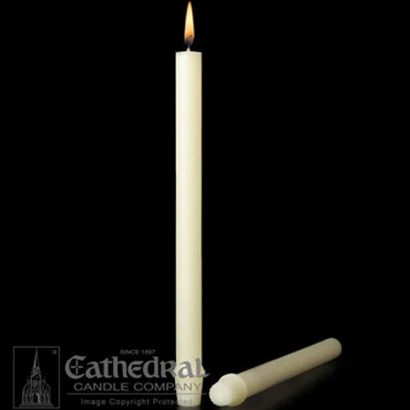 21125112    1 1/2 X 12"  100% BEESWAX CANDLE SFE