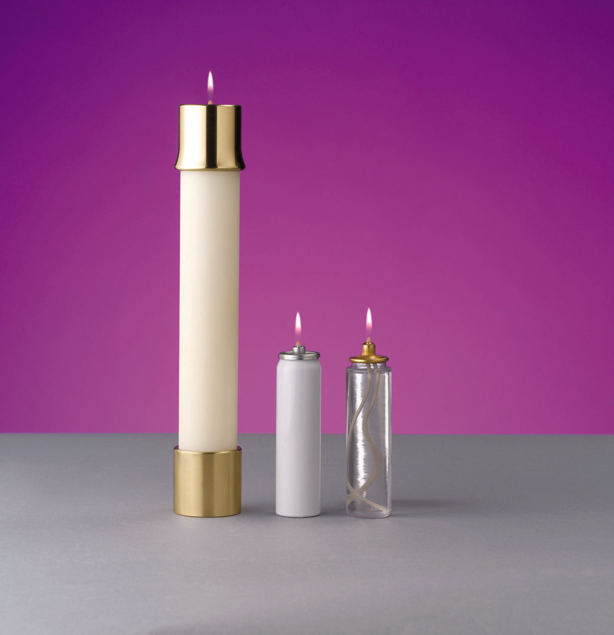 ALTAR CANDLE SHELLS– Patrick Baker Church Goods