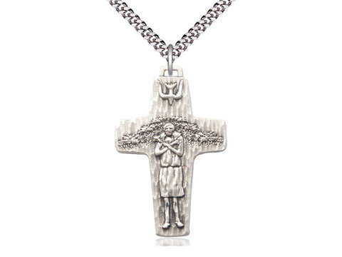 0568SS/24SS     Papal Crucifix