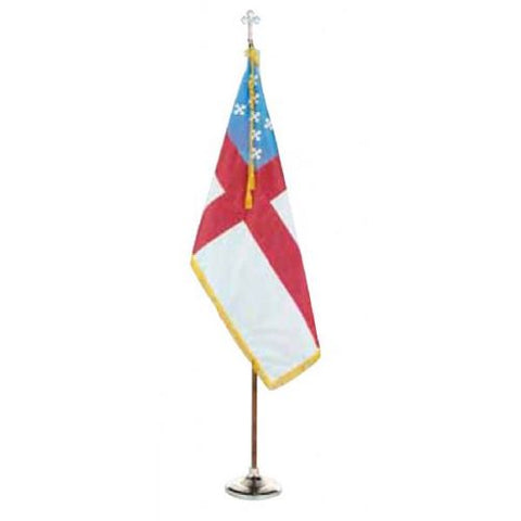 095300 Episcopal Flag -Colonial Nyl-Glo Fringed Flag Only