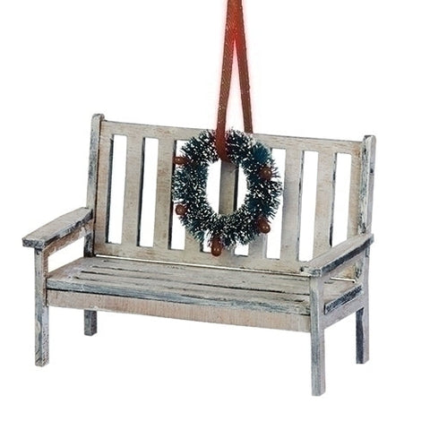 CHRISTMAS BENCH ORNAMENT