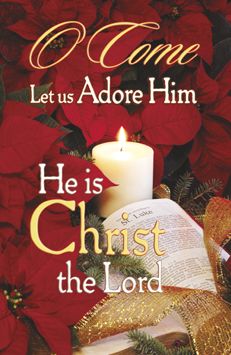 1600  Bulletin / Christmas | O come let us adore him Christ the Lord