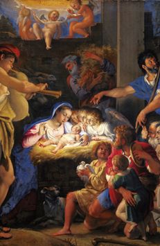 Christmas - The Adoration of the Shepherds - Bulletin pack of 100