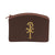 Brown Rosary Case with Zipper
