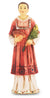 ST. STEPHEN HAND PAINTED SOLID RESIN STATUE
