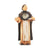 4"  Resin Hand Painted Statue of Saint Thomas Aquinas