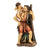 4"  Resin Hand Painted Statue of Saint Christopher