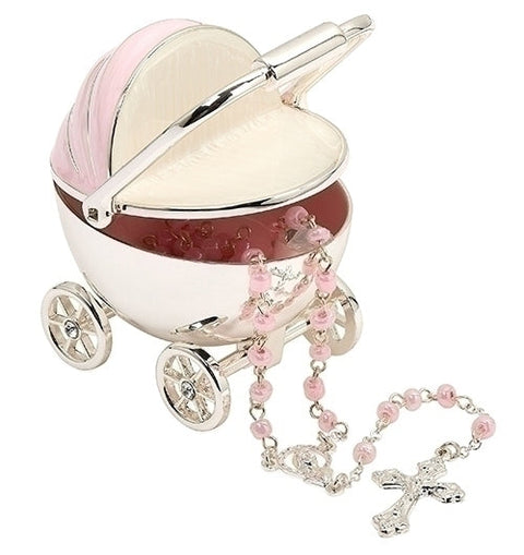 19006 PINK CARRIAGE KEEPSAKE