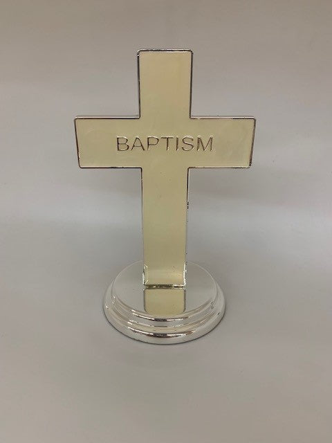198270  5.5"H Baptism Table Cross