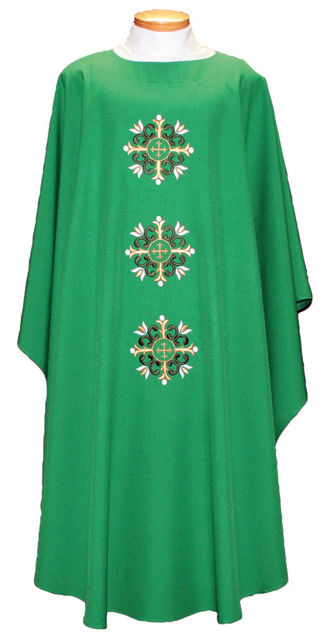 Chasuble Cross Flowers 2019