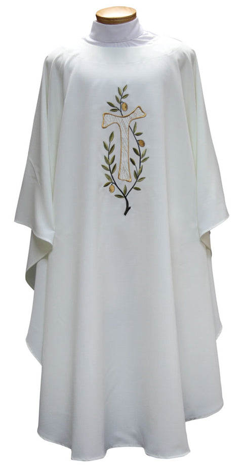 Chasuble Tau Cross Olive Branch 2032