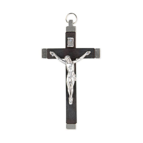 2 3/4" Black Nickel Bound Crucifix