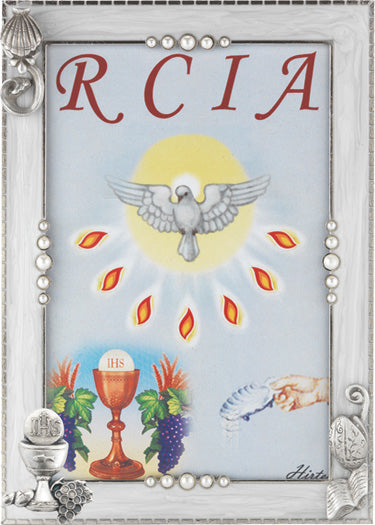 RCIA SILVER PLATED PHOTO FRAME