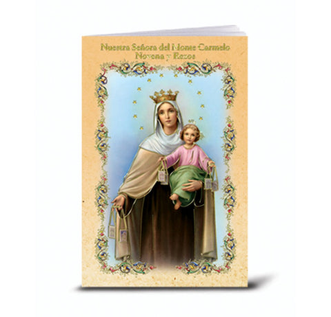 Spanish Our Lady of Mount Carmel Novena Book