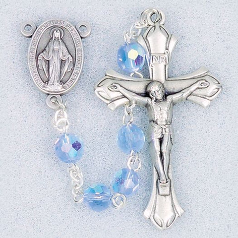 DECEMBER-DELUXE BIRTHSTONE ROSARY