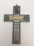 5" Pewter Godfather Wall Cross