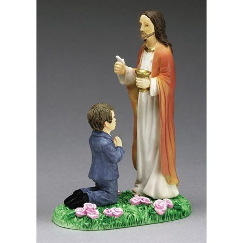 Communion Keepsake Boy Statue