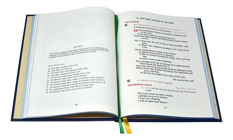 Collection Of Masses Of B.V.M. Vol. 2 Lectionary Volume II: Lectionary
