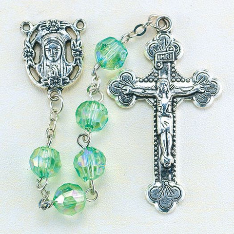 AUGUST BIRTHSTONE ROSARY