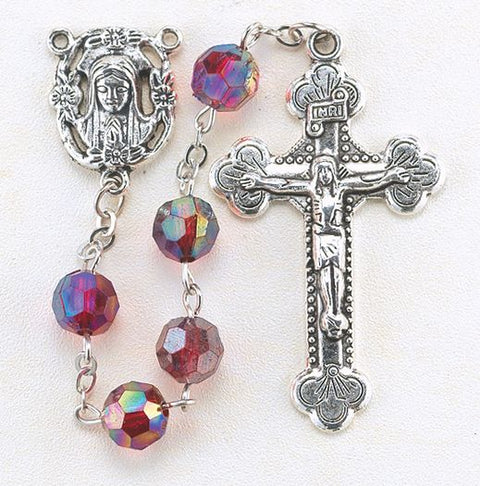 JANUARY BIRTHSTONE ROSARY
