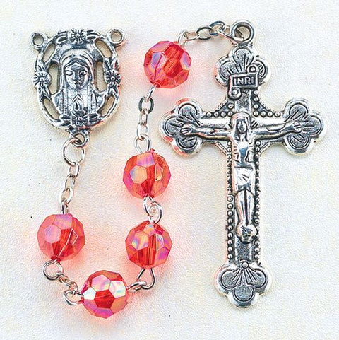JULY BIRTHSTONE ROSARY