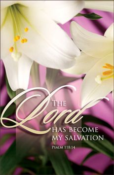 2940 Easter - My Salvation - Bulletin Pack of 100