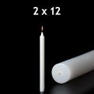 2 in. Stearic Molded Candles